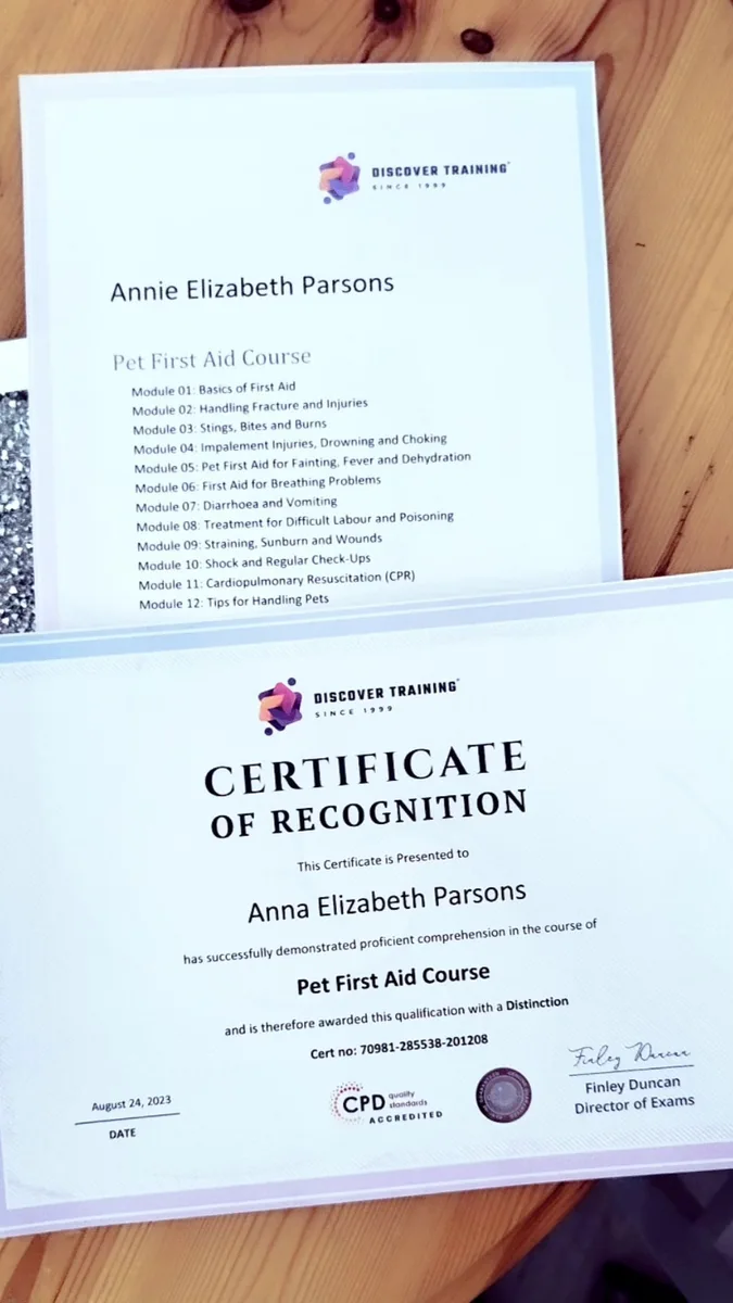 annas_dogwalkingand_sitting qualification 1