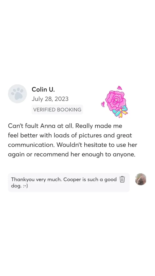 Customer testimonial